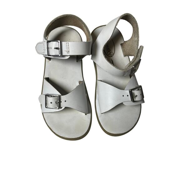 Footmates Other - Footmates Toddler White Leather Sandals  Size 10 |Classic Summer Shoe